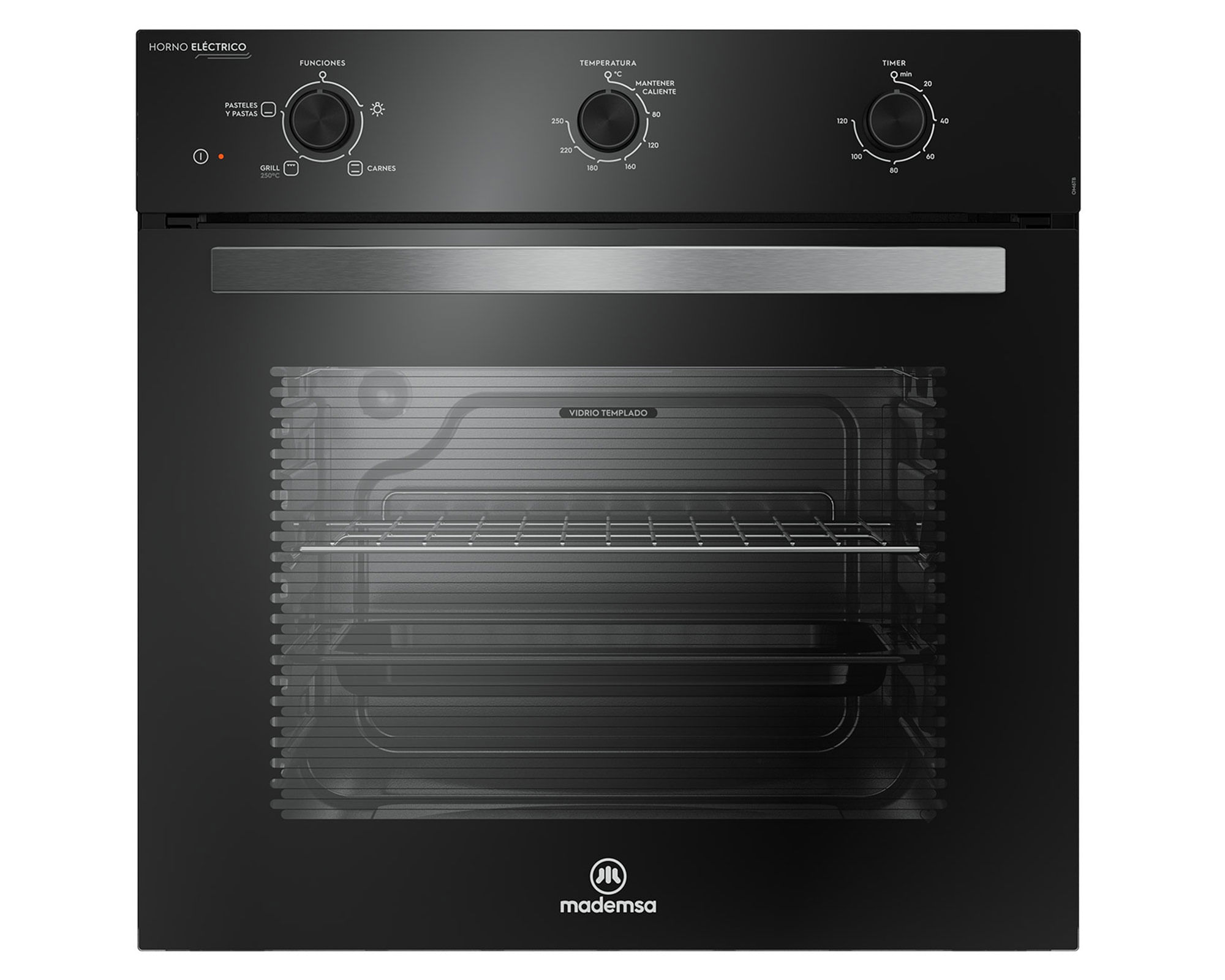 Mademsa Horno eléctrico empotrable OM6TB 52 lt