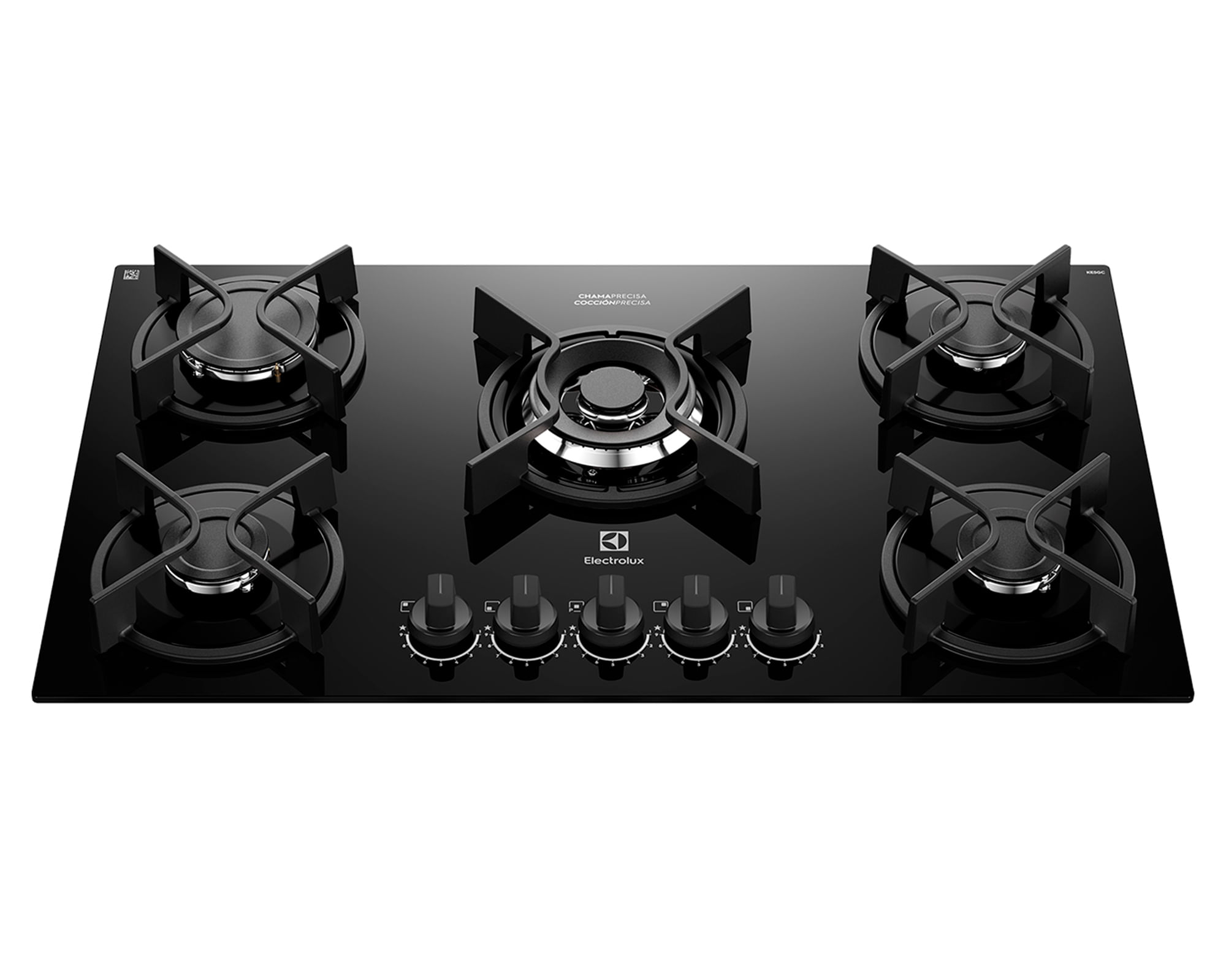 Electrolux Encimera a gas KE5GC 5 quemadores