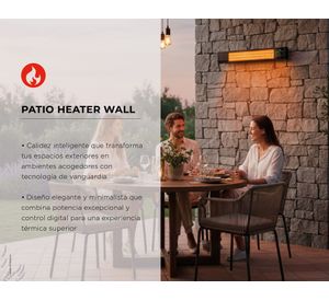 Estufa patio Heather Wall 1800 W PHWALL20B
