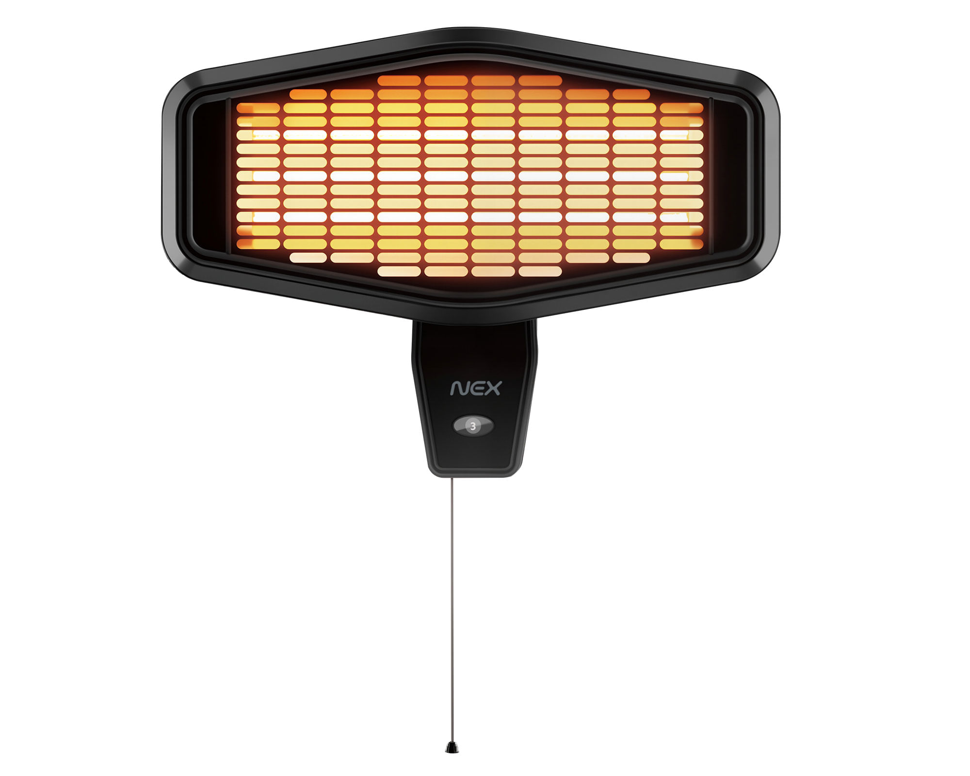 Nex Estufa patio Heater pared PHHT03 2000W
