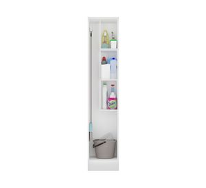 Utilero multiuso 1 puerta 160 cm blanco