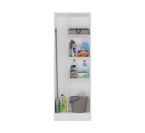 Utilero multiuso 2 puertas 160 cm blanco