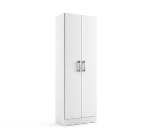 Utilero multiuso 2 puertas 160 cm blanco