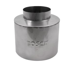 Embudillo 80 mm x 6" acero inoxidable