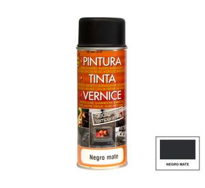 Pintura térmica 900° negro 400 ml