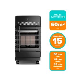 Estufa a gas HG15B 4.2 kW ónix