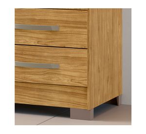 Clóset 4 puertas Classic marroco ripado 188x104.8x46.5 cm