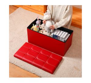 Baúl CDX716 rojo PVC 36x37x75 cm