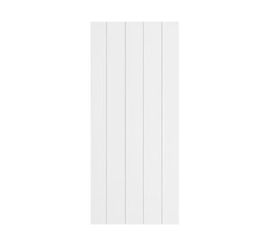Puerta ruteada prepintada Serrano MDF 70x200 cm