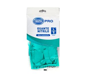 GUANTE NITRILO VERDE L VIRUTEX PRO
