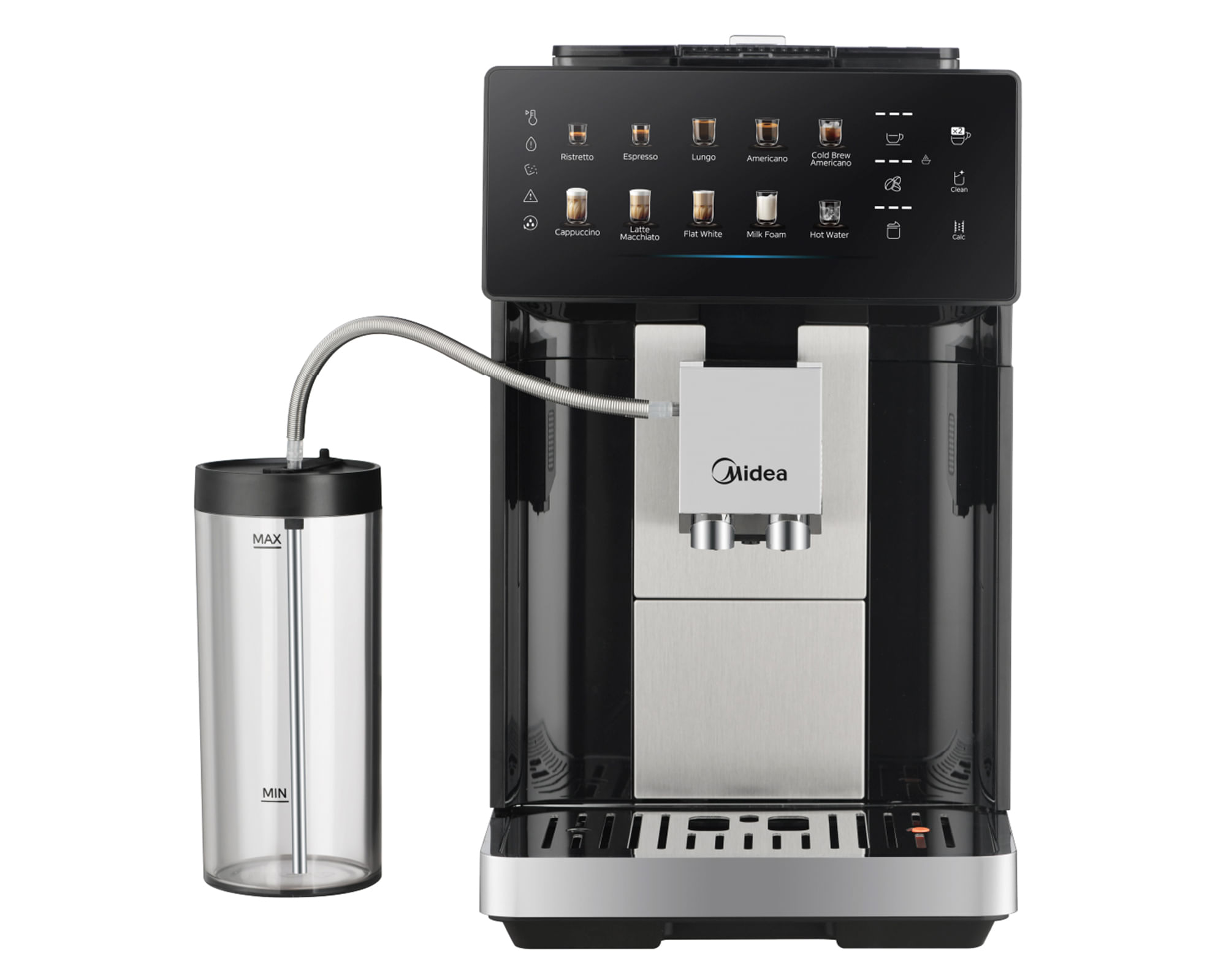 Midea Cafetera automática MC-FA250DBK negro 1.8 litros