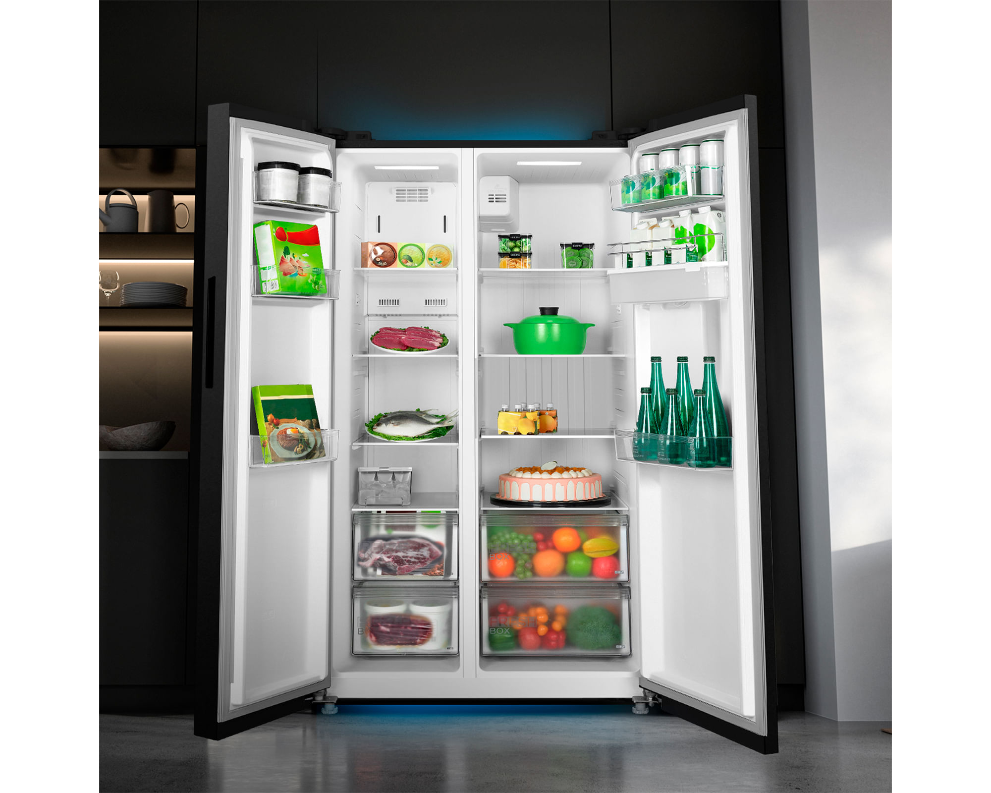 Refrigerador Side By Side No Frost 553 lt MDRS710FGEDXW | Easy.cl