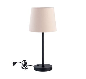 Lámpara sobremesa Sm USB 1L E27