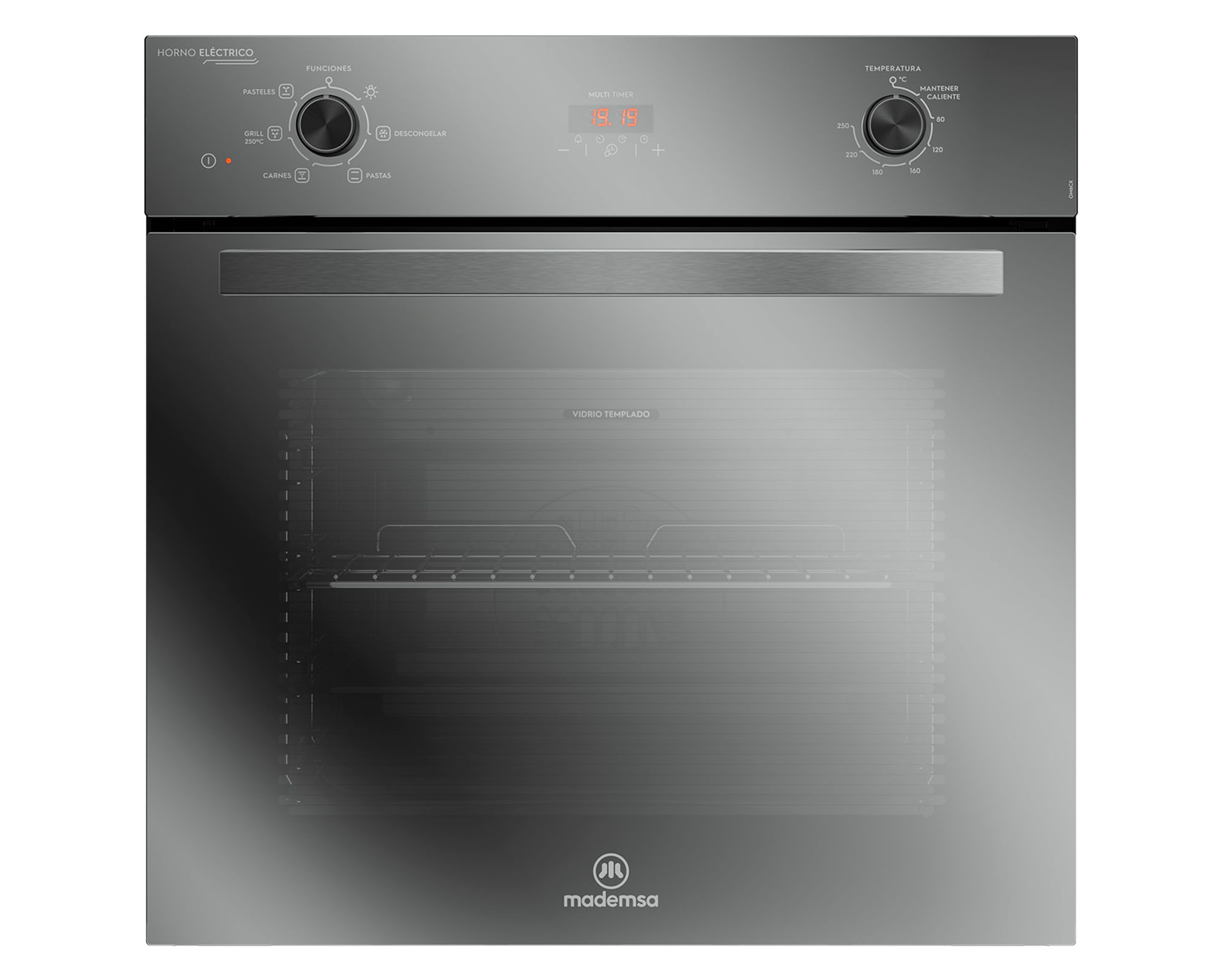 Mademsa Horno empotrado OM6CX espejado 47 litros