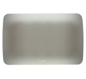Placa ciega armada 250V gris