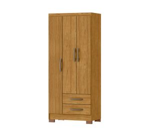 Clóset 3 puertas Classic marroco ripado 188x77.5x46 cm