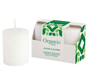 Vela votiva jazmin/bambú 112 g 2 un.