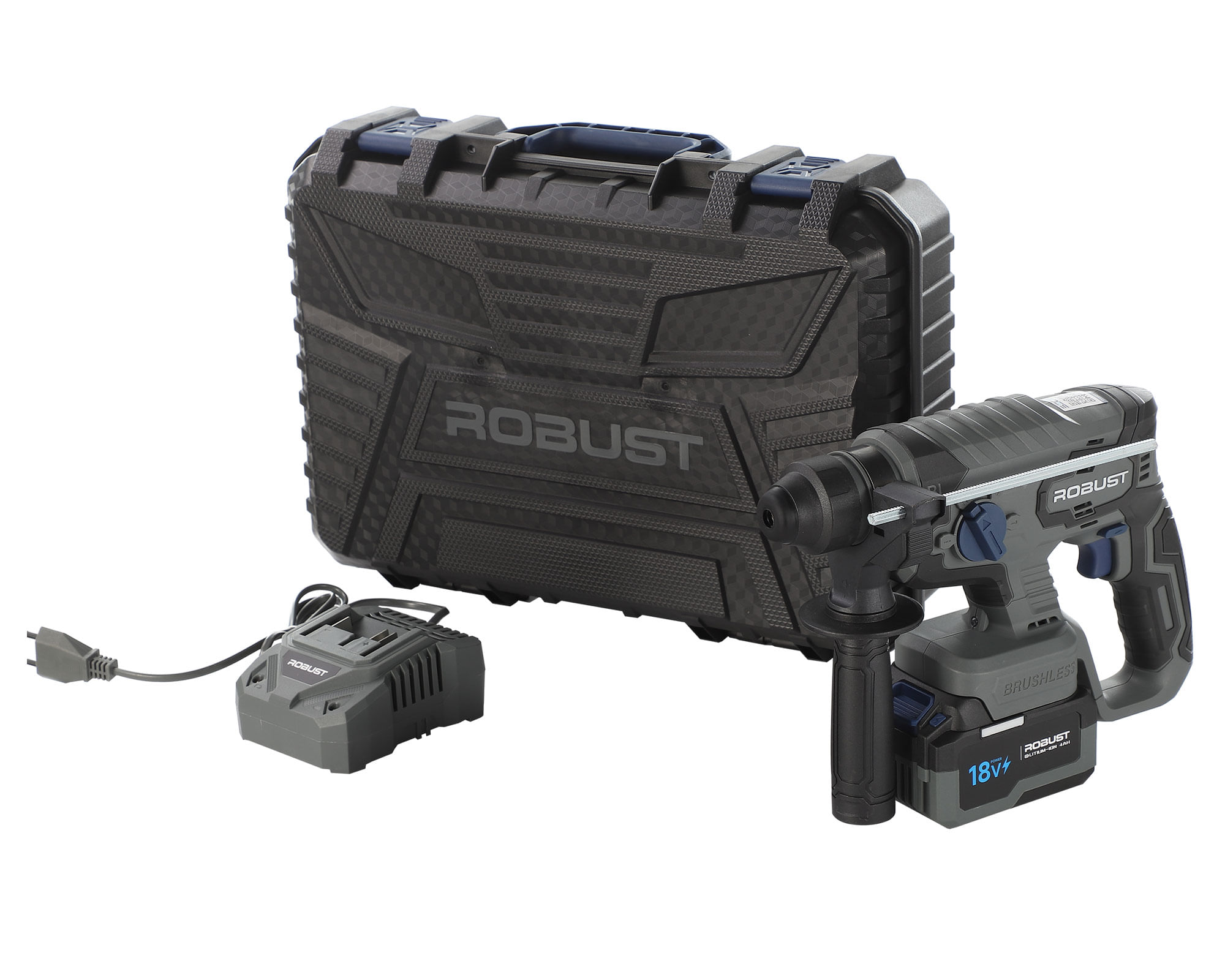 Rotomartillo inalámbrico 18V + batería + cargador. a $149.990