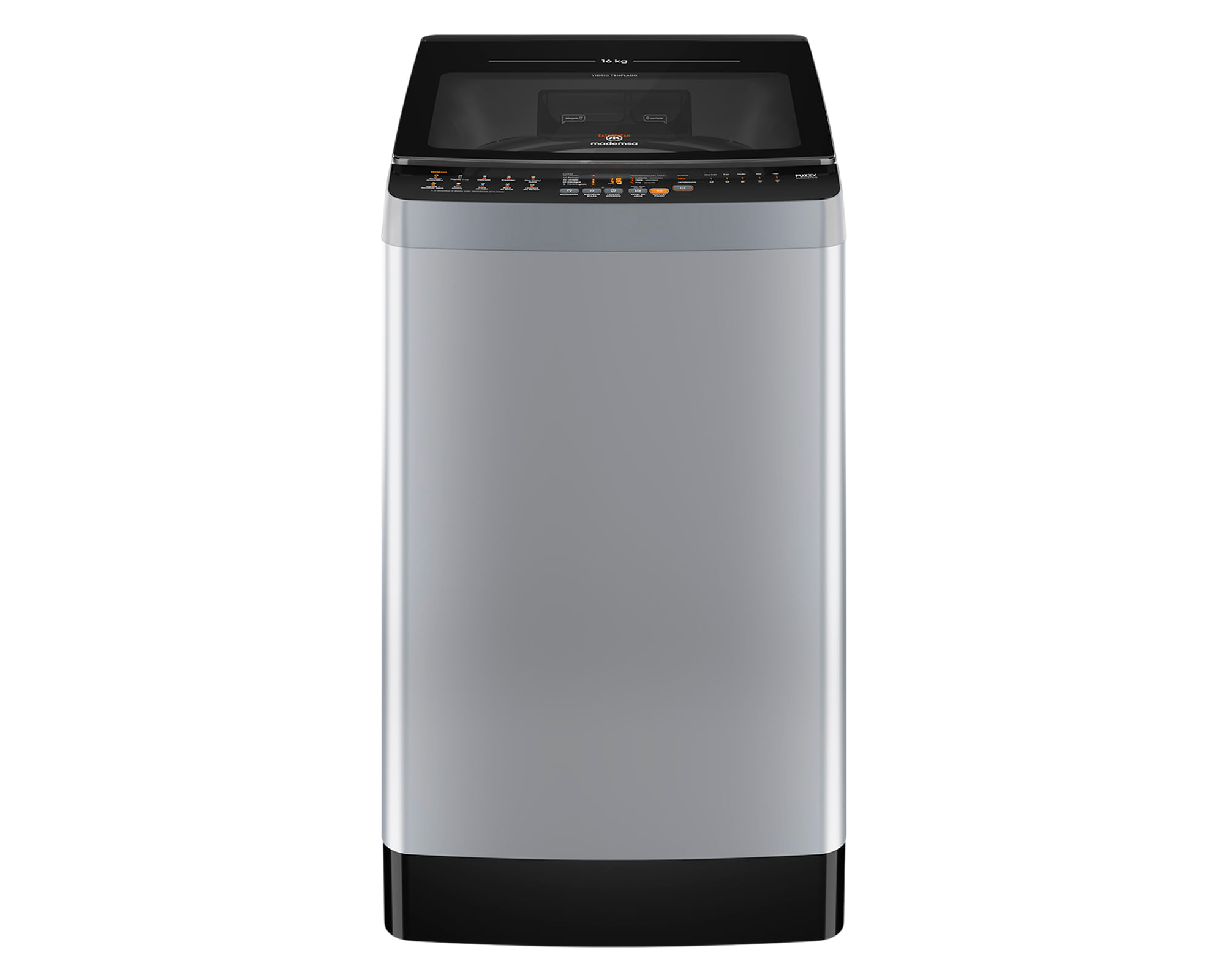 Mademsa Lavadora MDWMT16S carga superior 16 kg silver