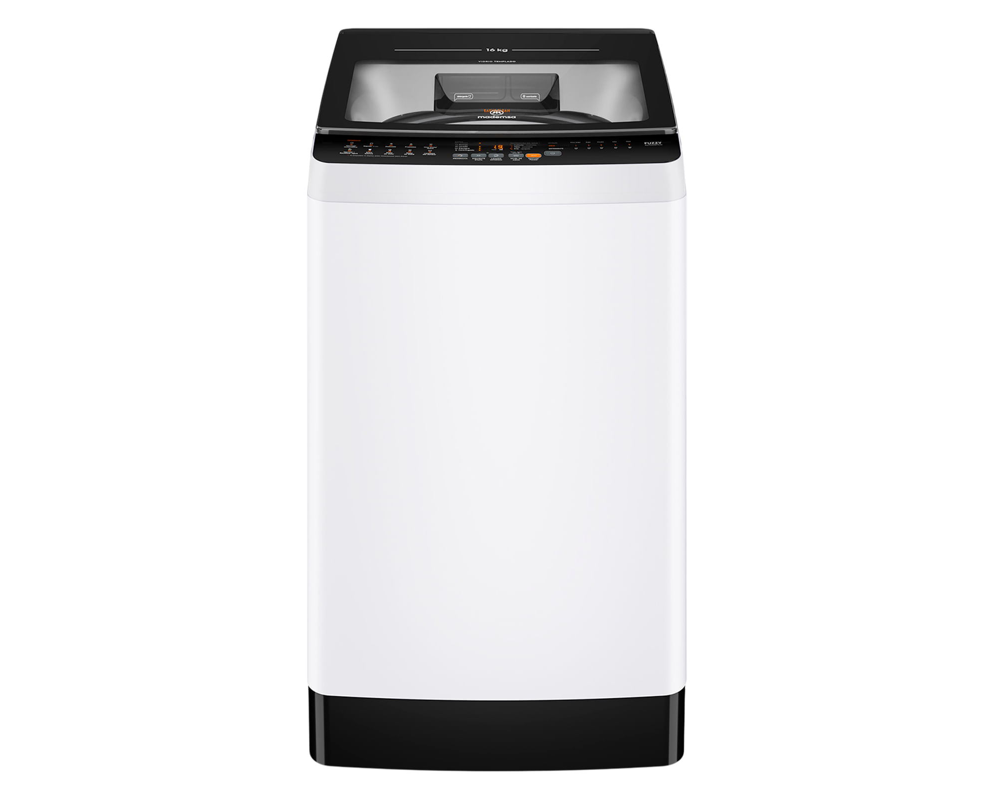 Mademsa Lavadora MDWMT16W carga superior 16 kg blanco