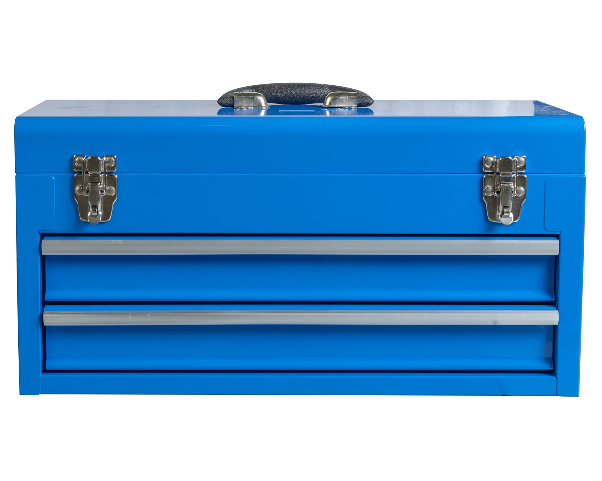 Caja organizadora herramientas 2 cajones azul a $39.990