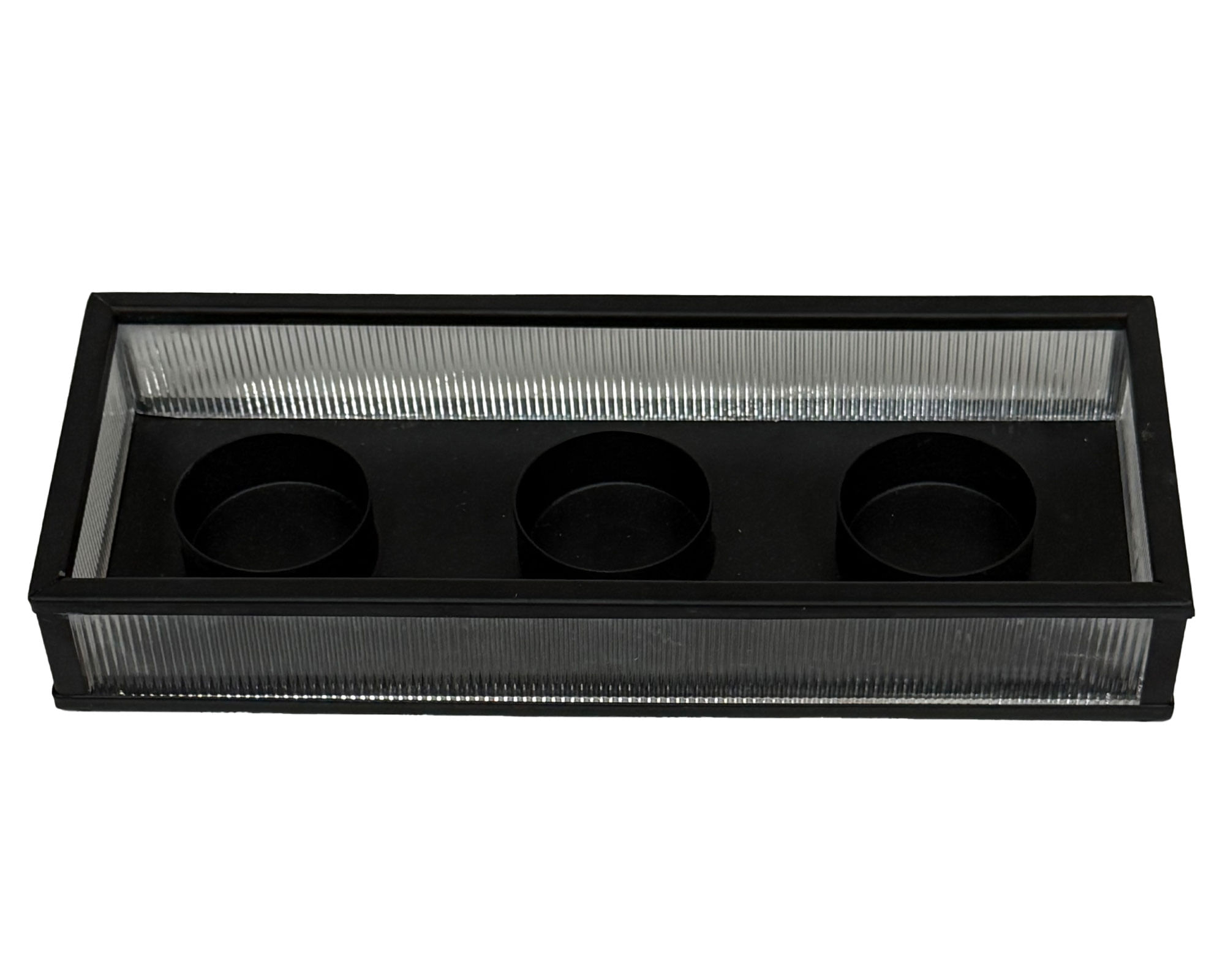 M+Design Bandeja decorativa negro New York