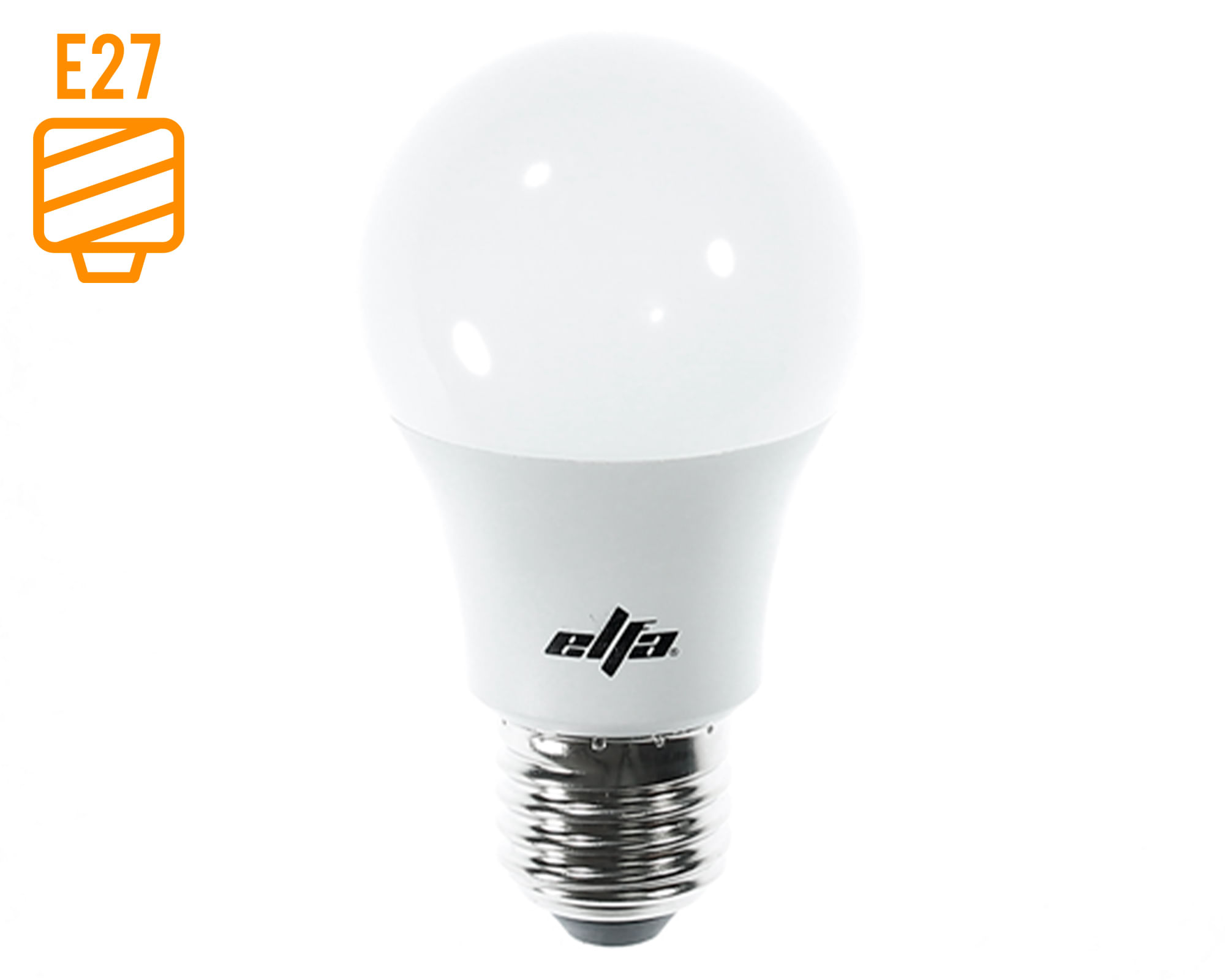 Ampolleta A60 15W E27 luz cálida blanco