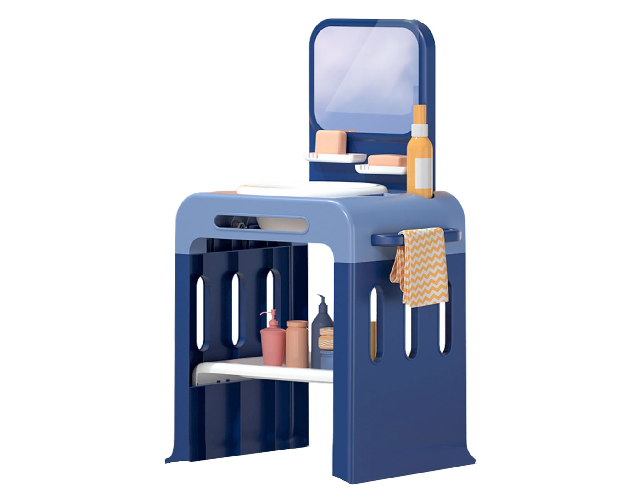 Kidscool Lavabo infantil Montessori azul