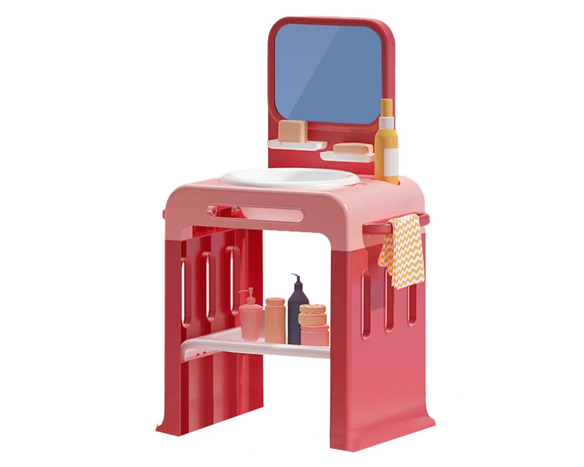 Kidscool Lavabo infantil Montessori rosado