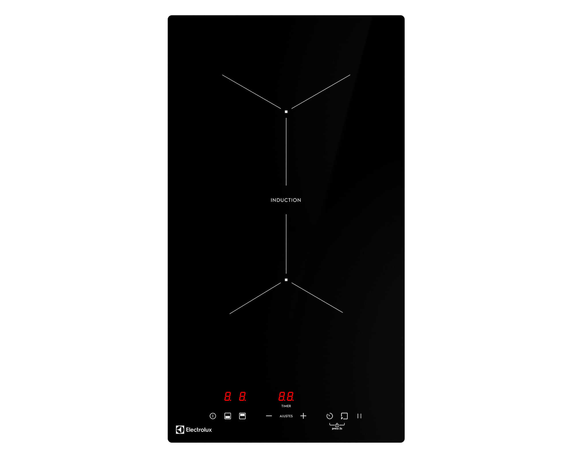 Electrolux Encimera inducción IE2TP 2 quemadores