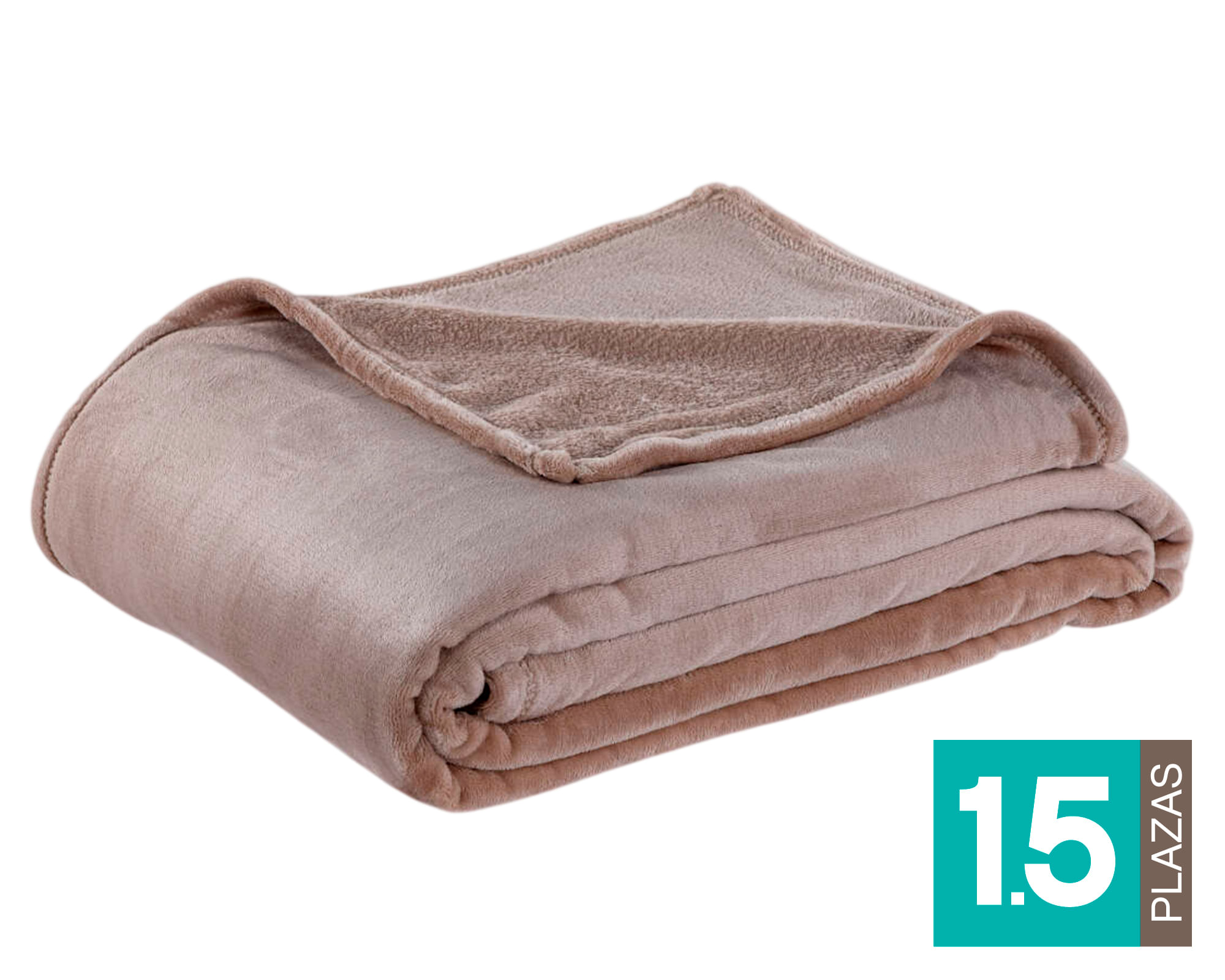 Rosen Frazada 280 g rose 1.5 plazas
