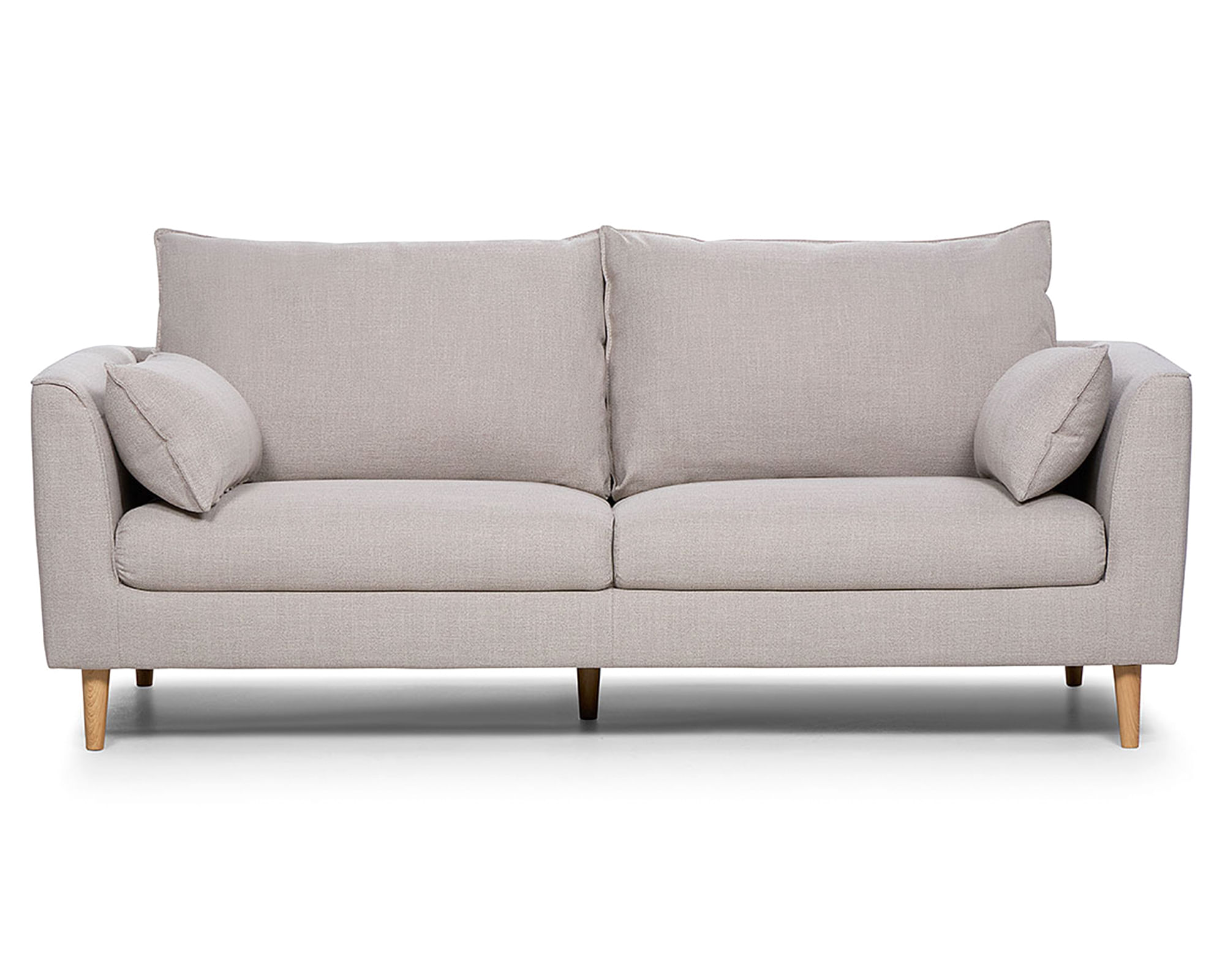 Rosen Sofá 3 cuerpos Cavour 100° poliéster camel
