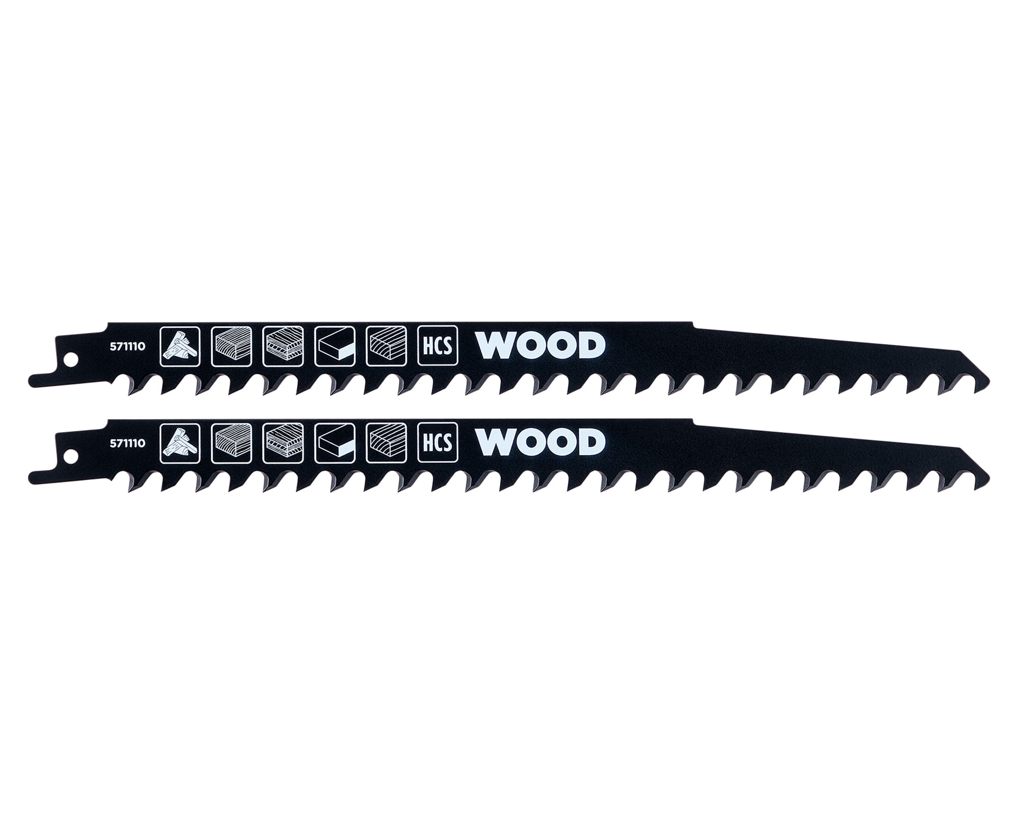 Sierra sable madera 242 mm 2 piezas