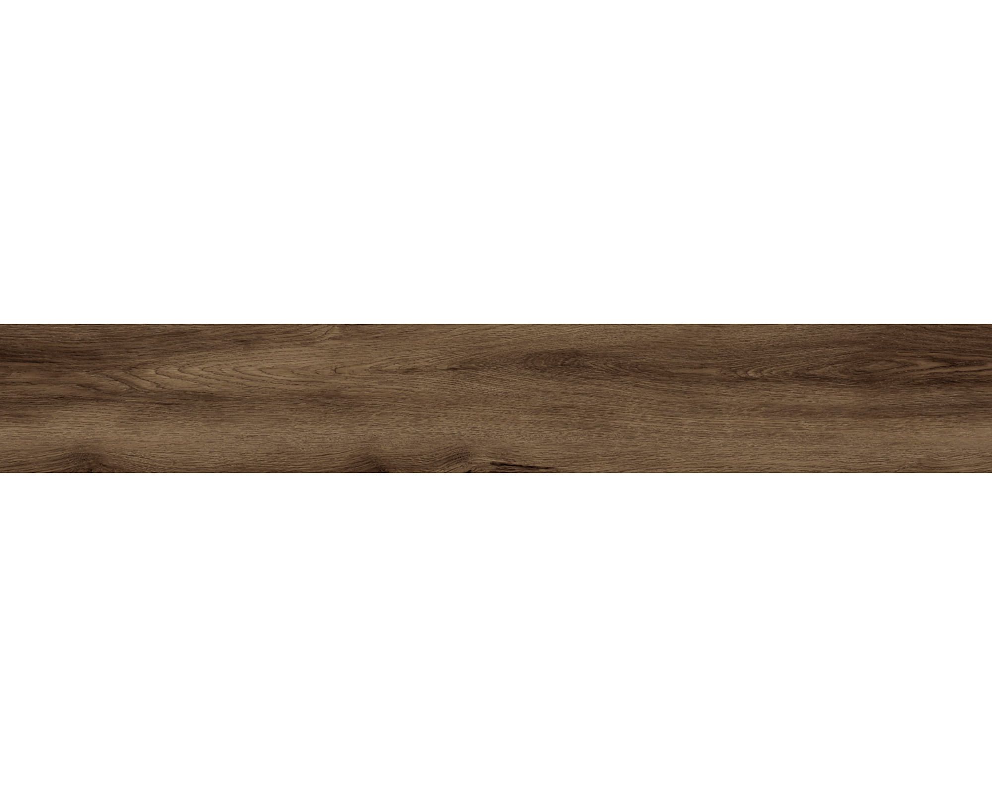 Piso vinílico SPC Mañio Habano café oscuro 22.8x152.4 cm 2.43 m2