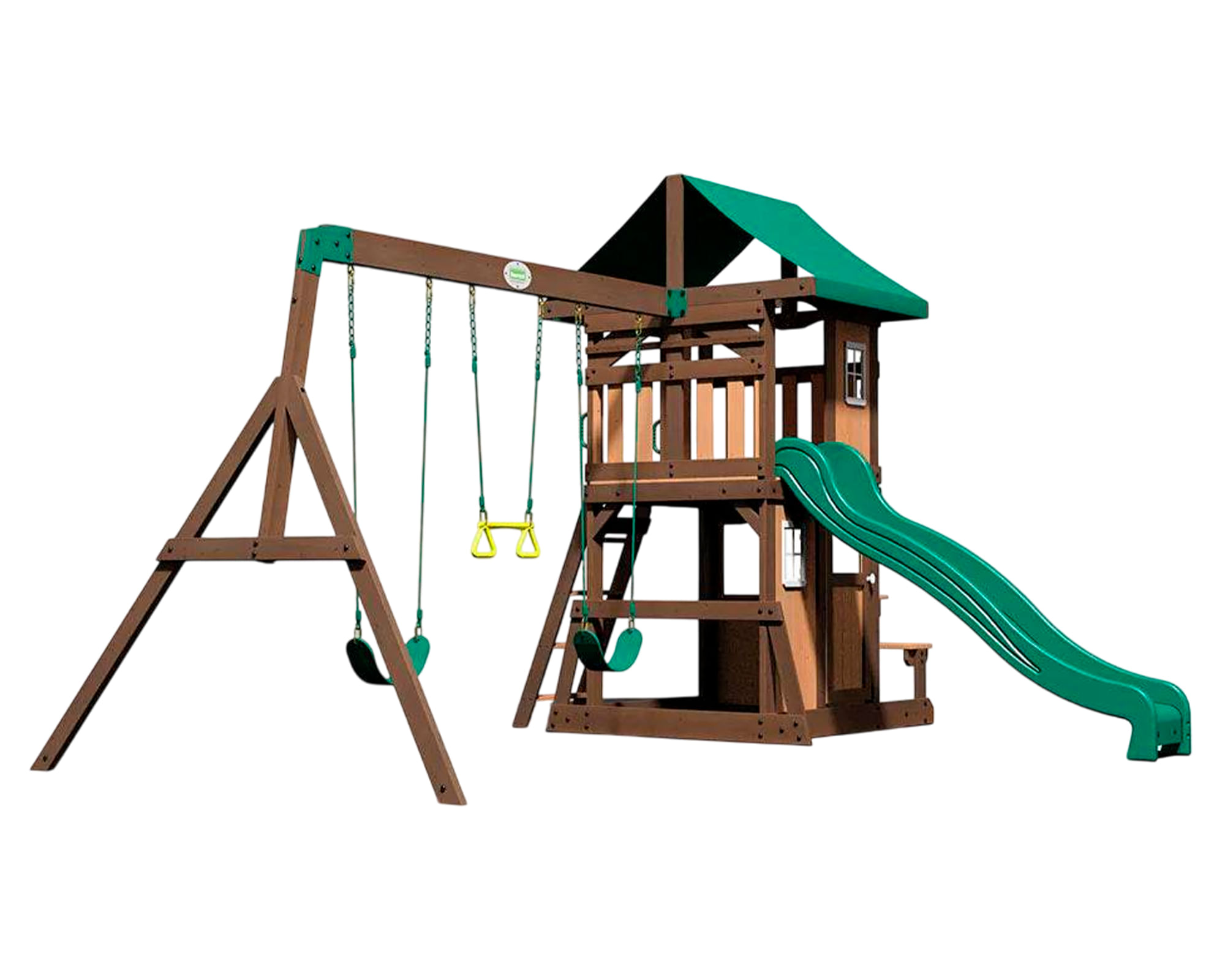 Backyard Adventures Centro de juego Lakewood madera