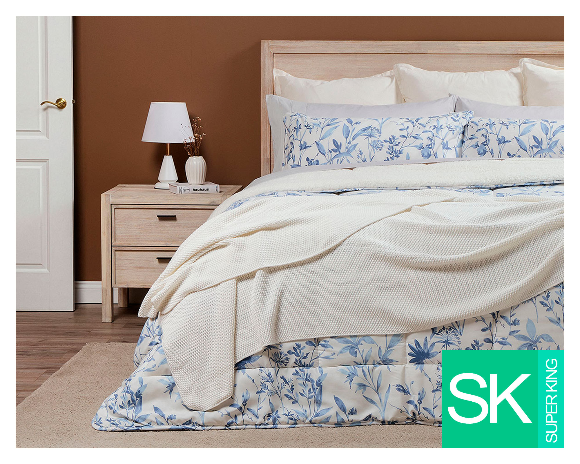 Rosen Plumón Sherpa celeste Súper King