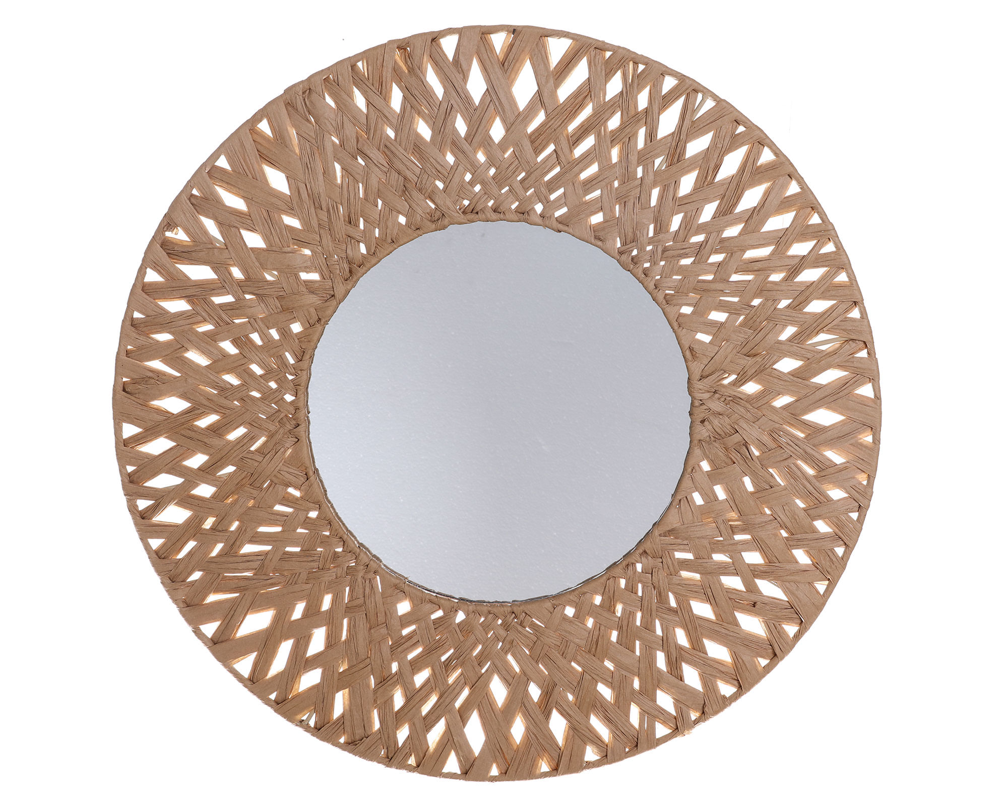 M+Design Espejo Fibra EAB natural 58x58 cm
