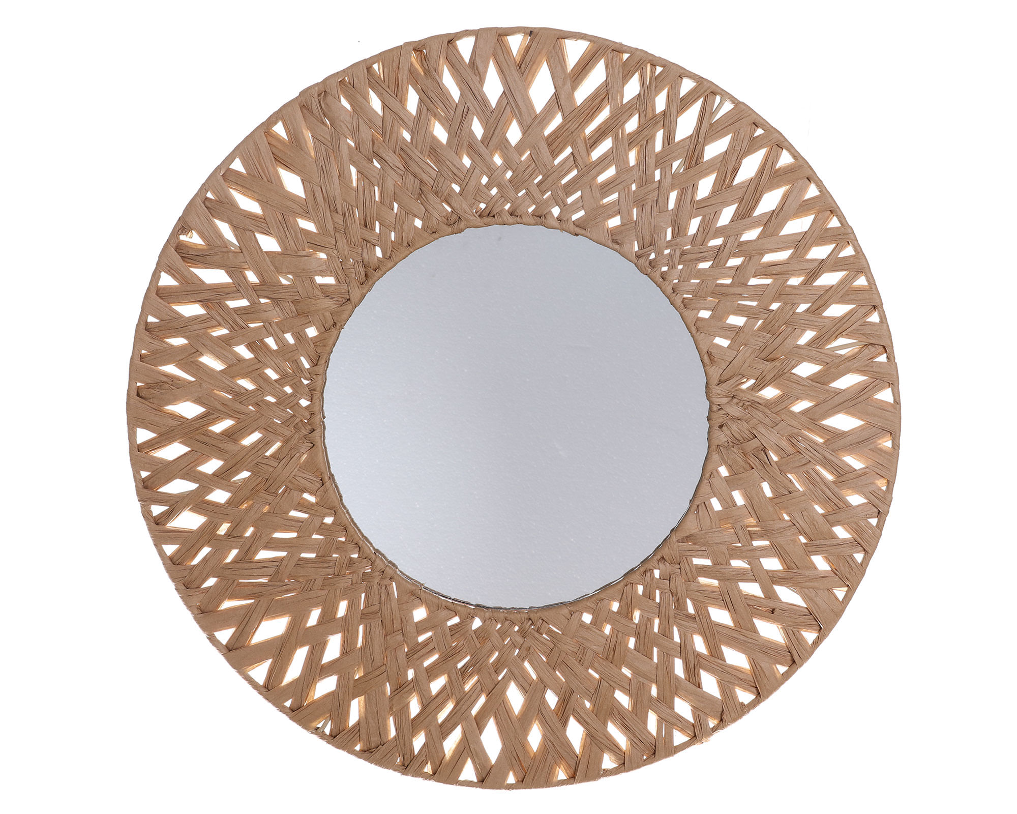 M+Design Espejo Fibra EA natural 58x58 cm