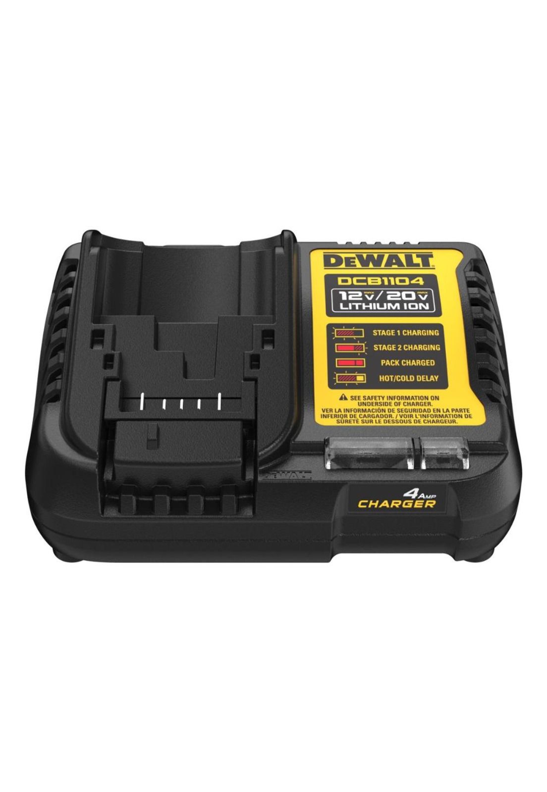 CARGADOR DEWALT DCB1104-B2 12-20V 4.0 AH a $53.990