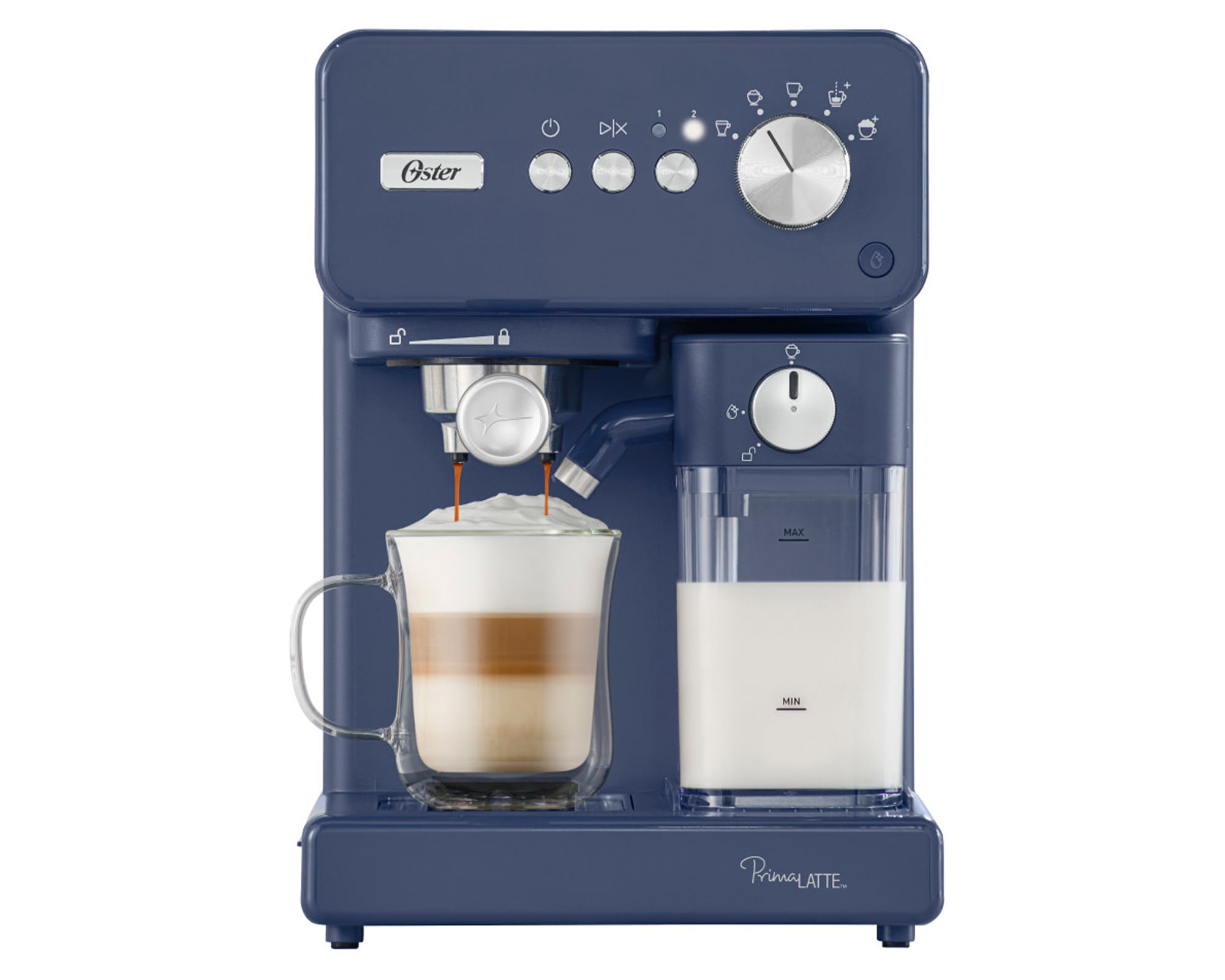 Oster Cafetera automática espresso Primalatte azul 500/1500 ml