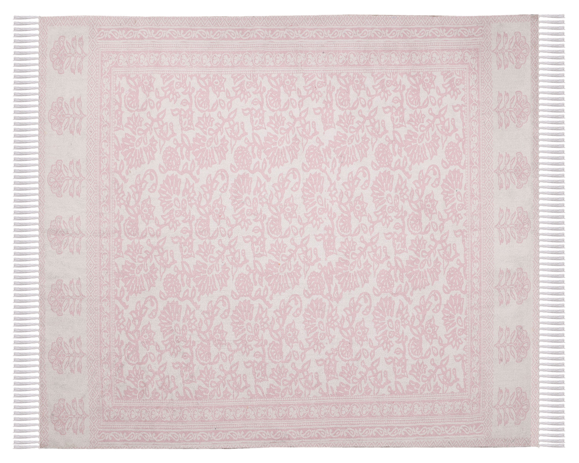 M+Design Alfombra Pint floral pink 160x220 cm