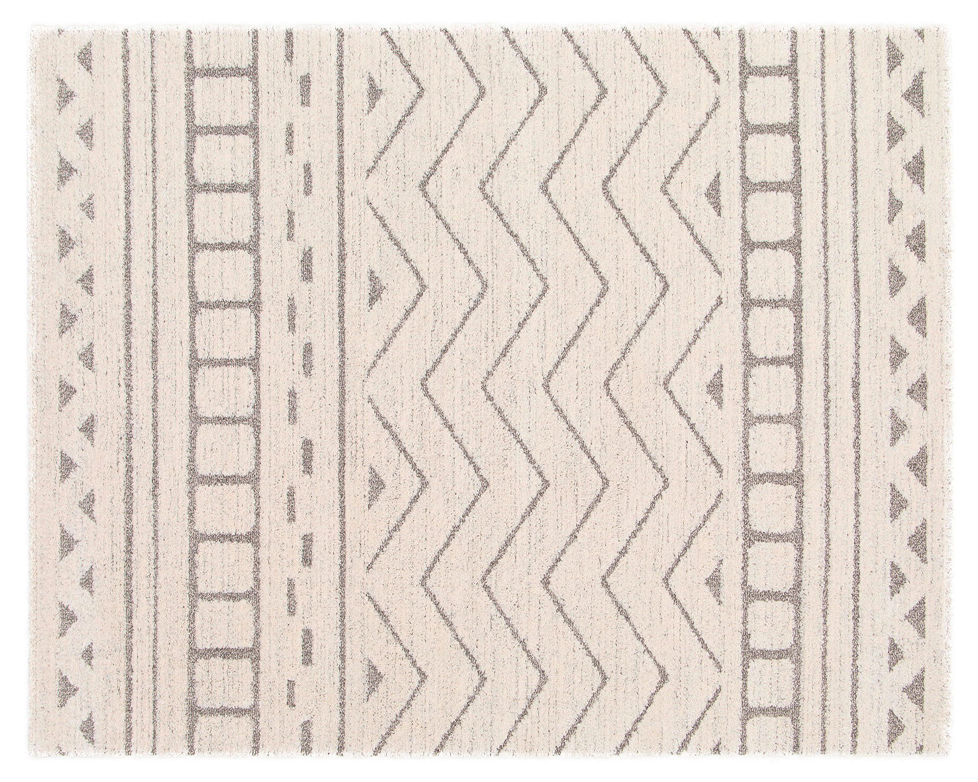 DIB Alfombra Navarra 60x115 cm crema/gris