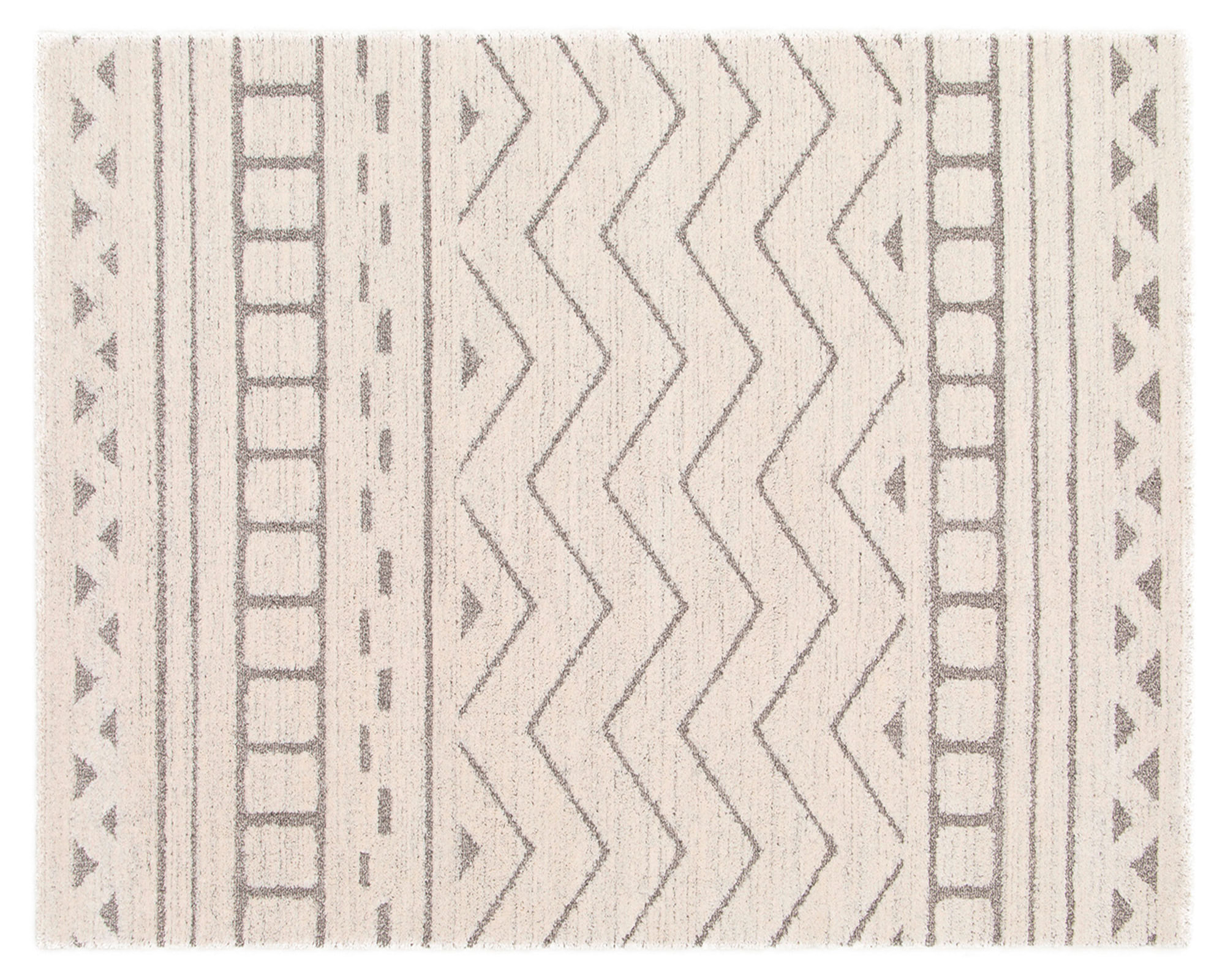 DIB Alfombra Navarra 160x230 cm crema/gris 59657-766