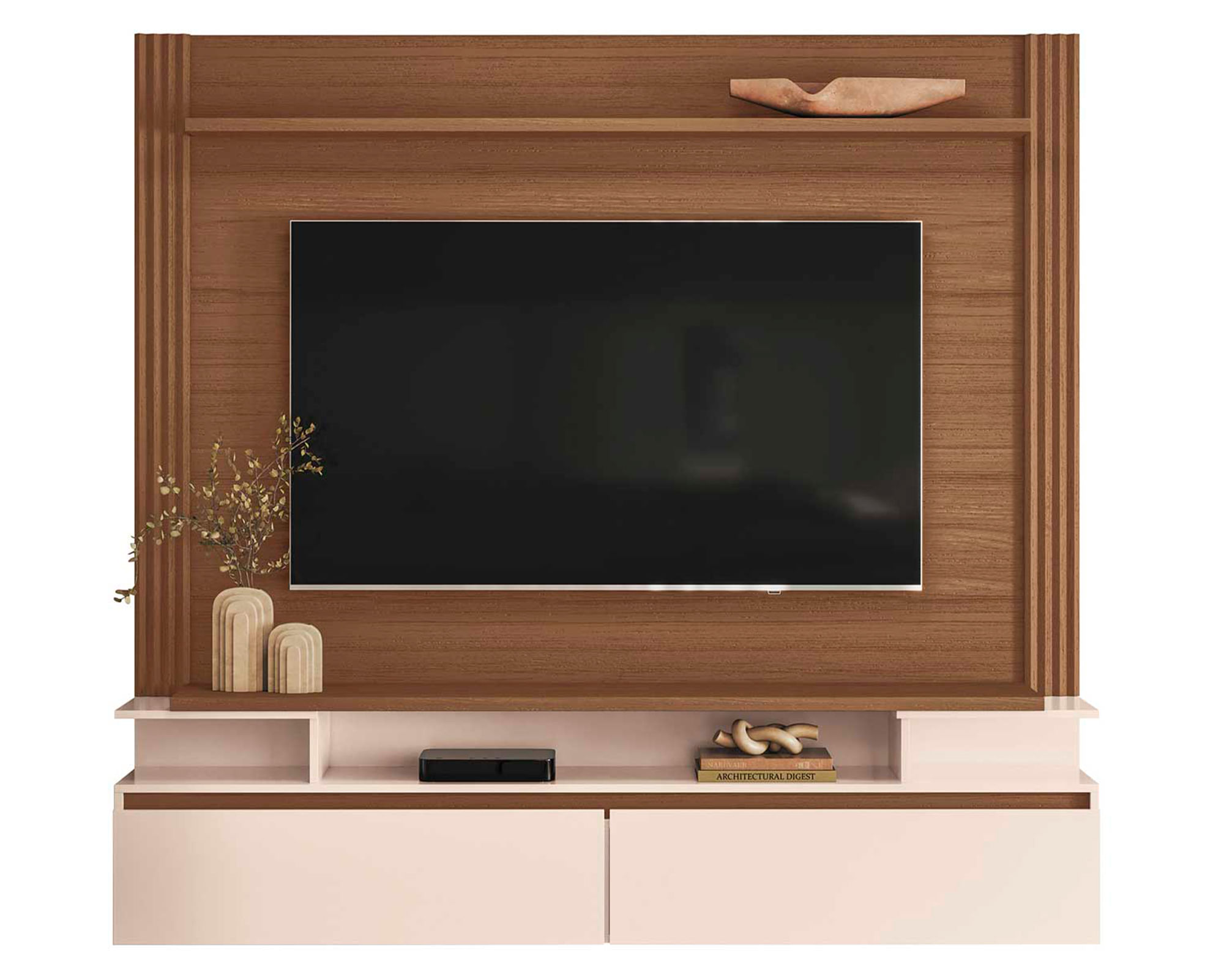 Alaia Home Panel TV 65" Capri castaño off white
