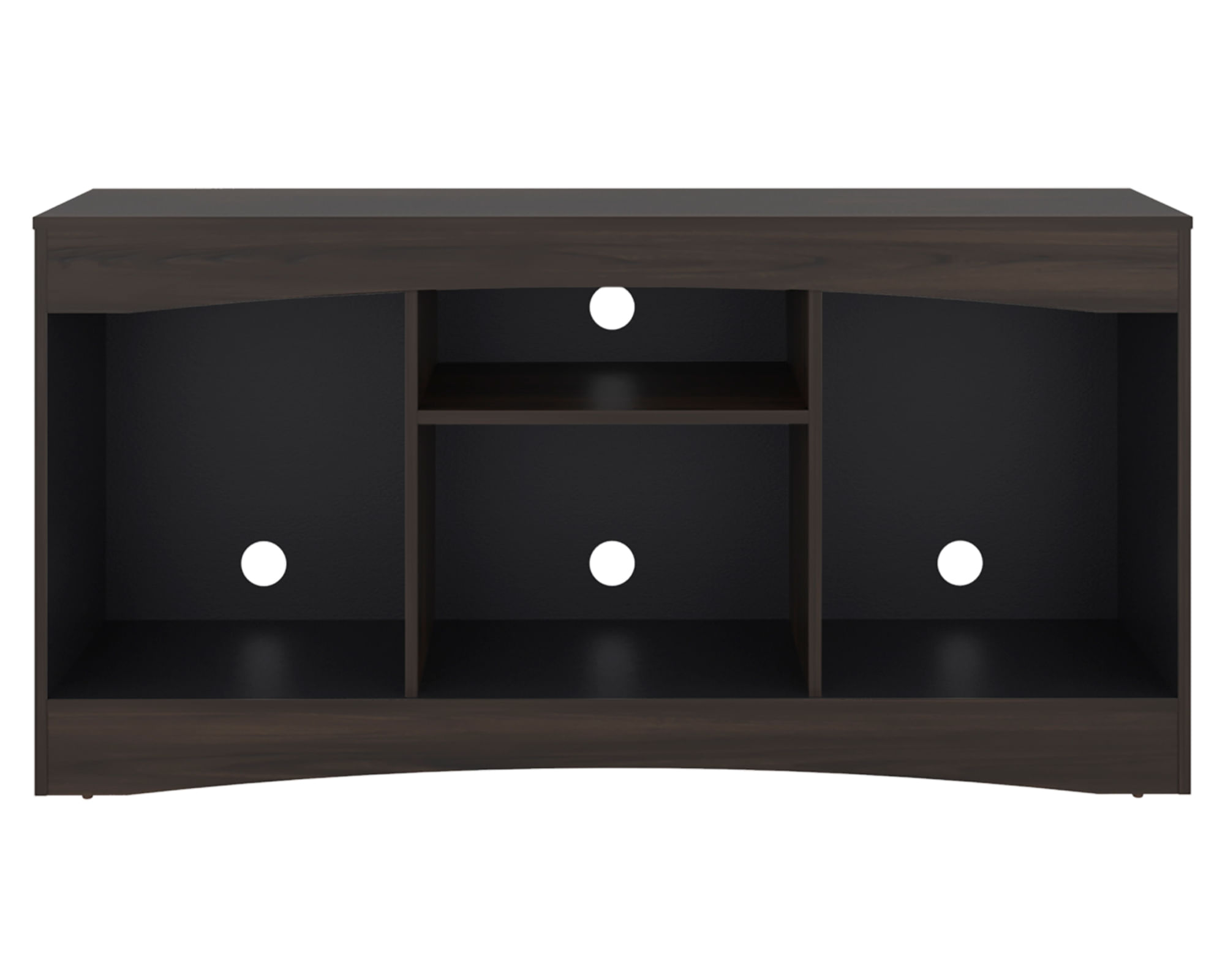 TuHome Rack TV Fiorenzi 55'' nogal europeo/wengué