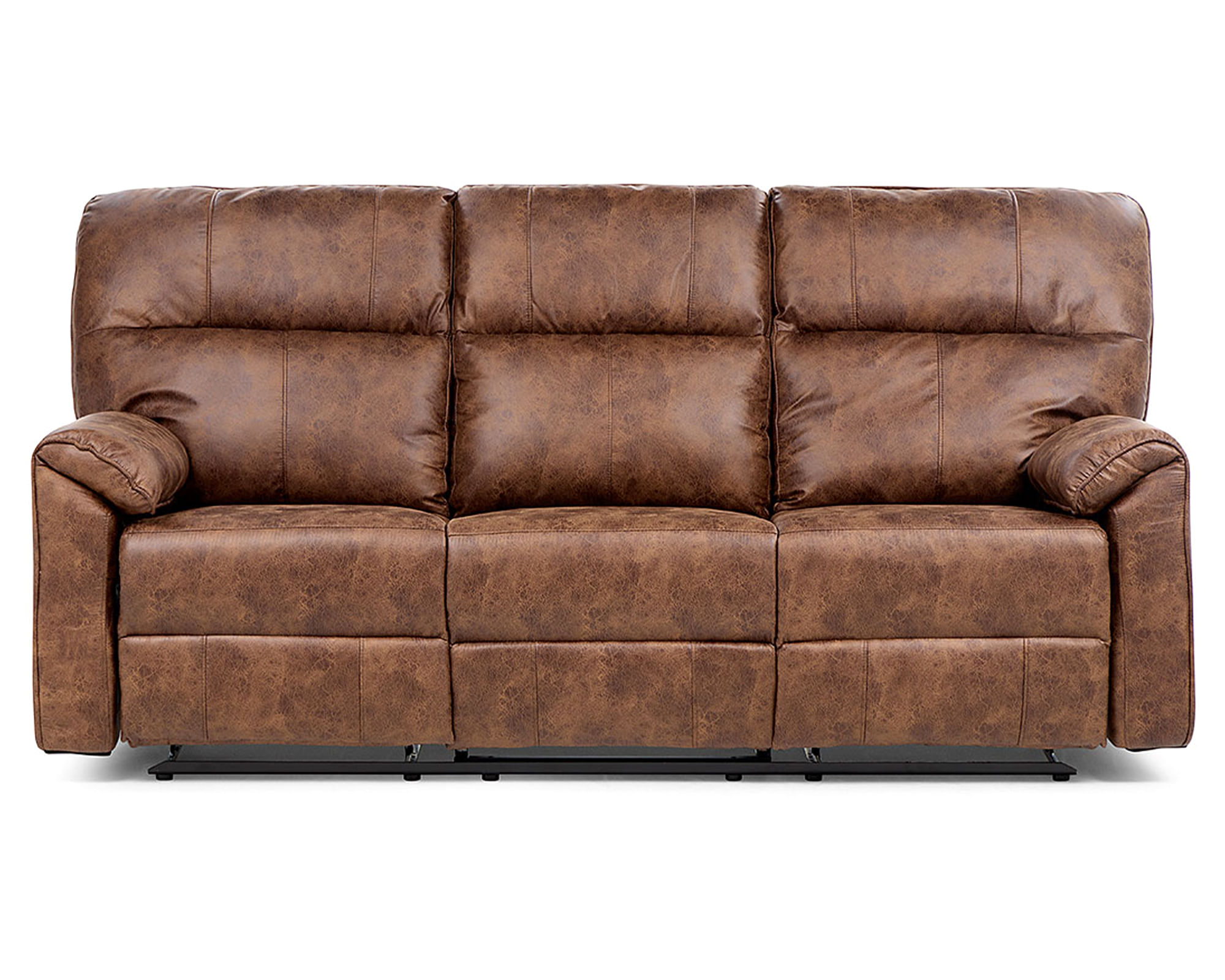 Rosen Sofá reclinable 3 cuerpos Tolosa camel
