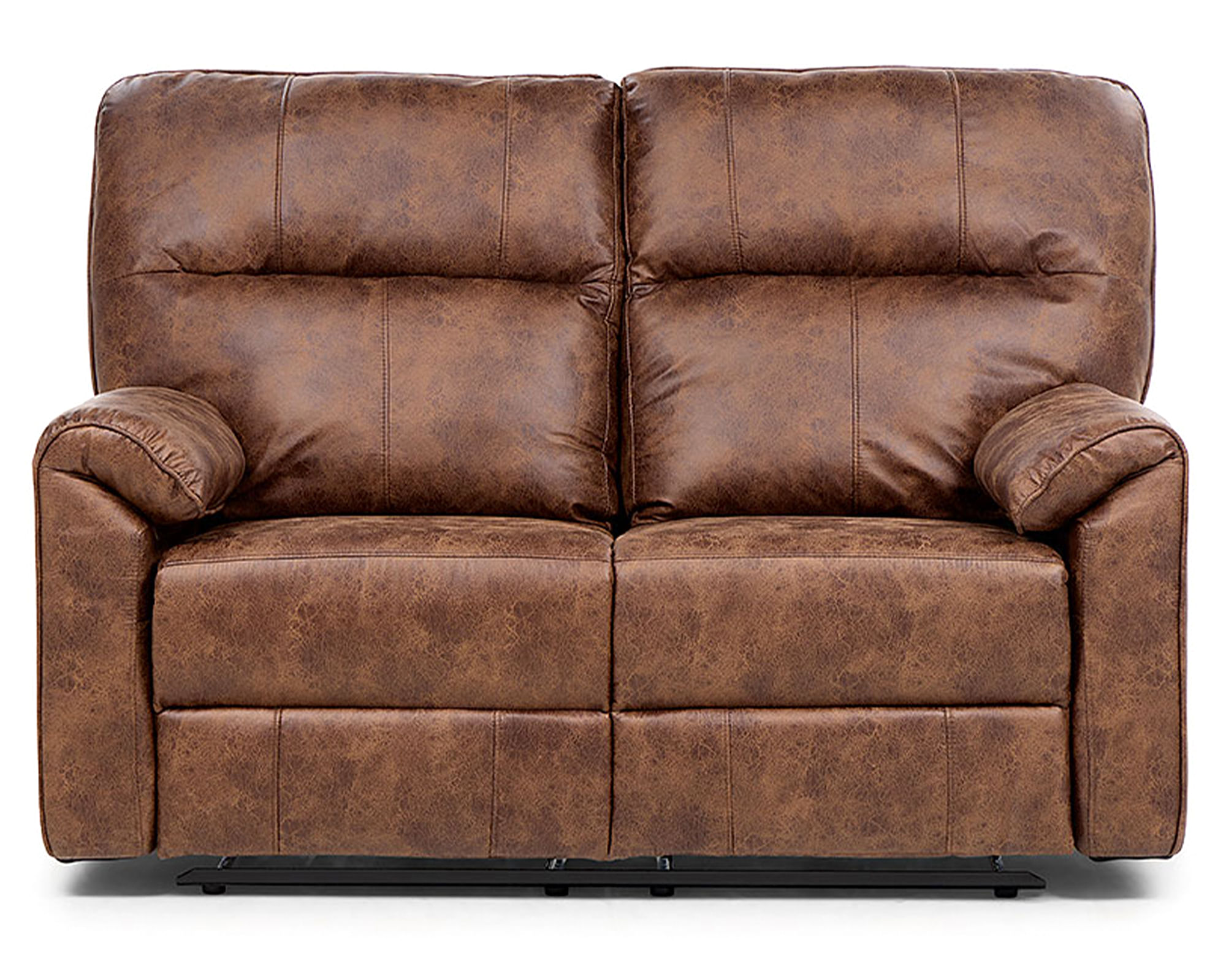 Rosen Sofá reclinable 2 cuerpos Tolosa poliéster camel