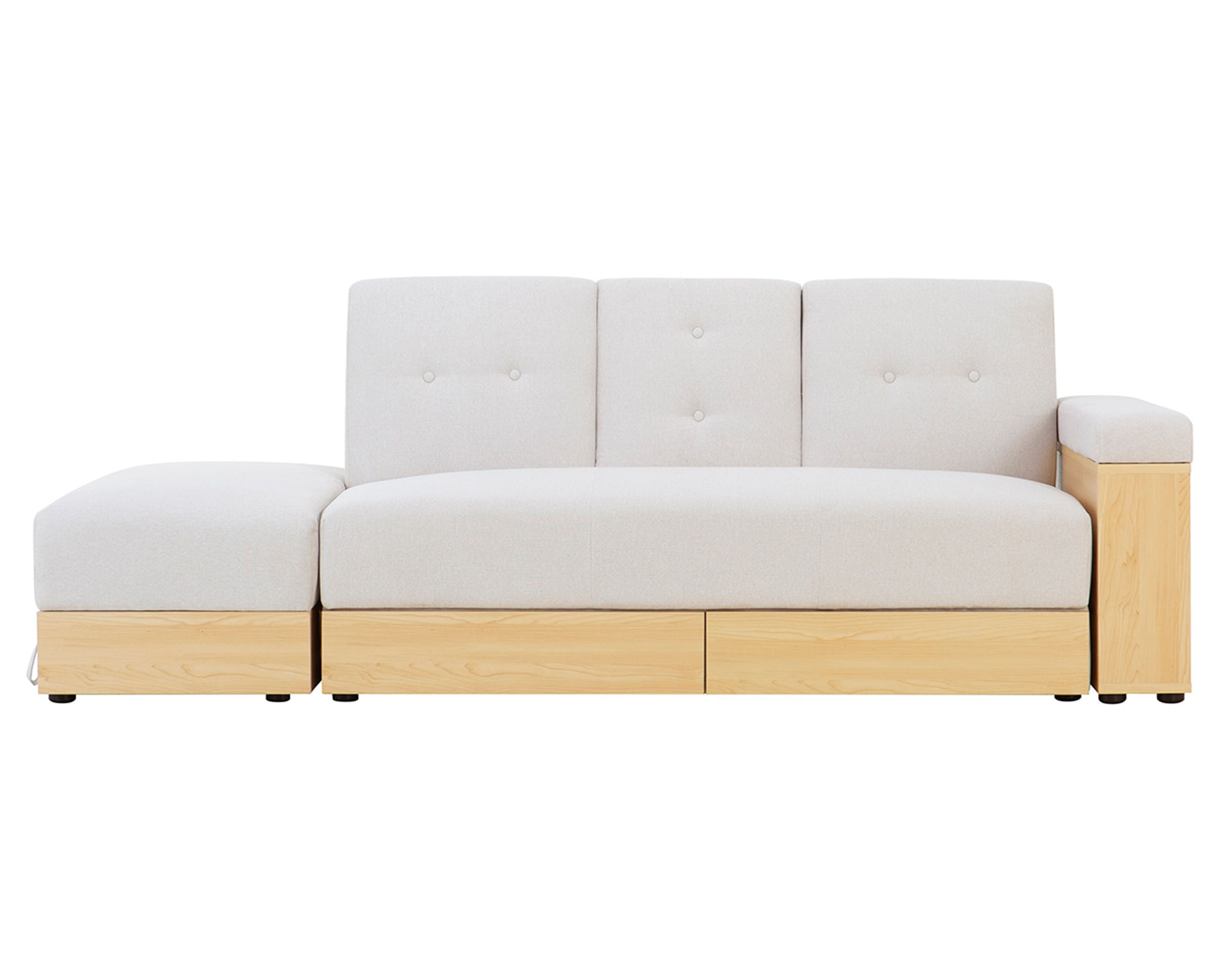Alaia Home Sofá cama Alaska tela Beige
