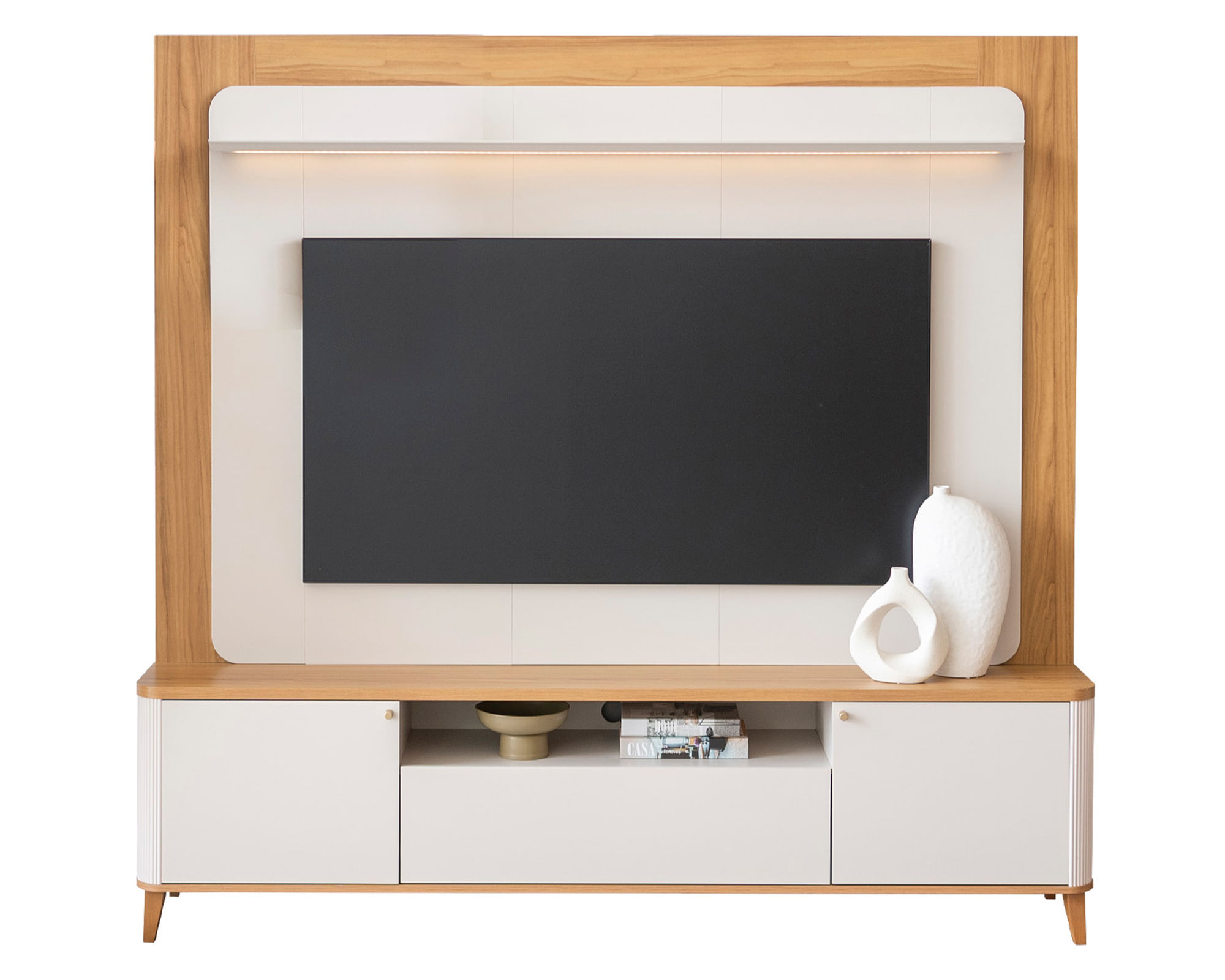 Di Poretti Design Home 70" Munique tauari off white matte