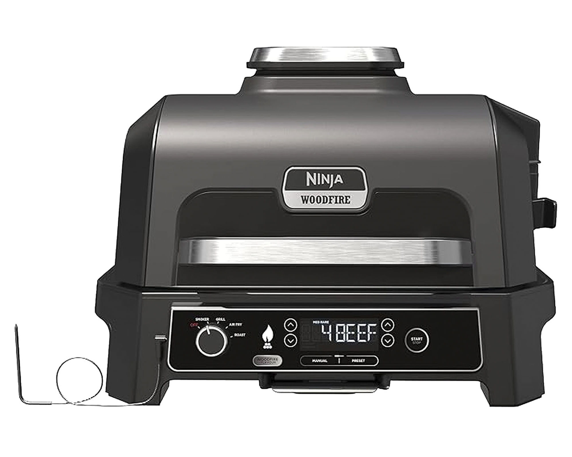 Ninja Parrilla eléctrica Woodfire XL Ninja 1700W